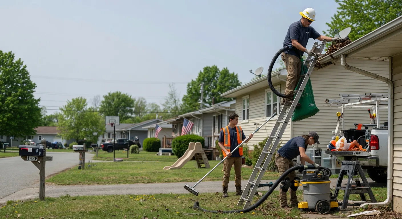 Gutter Installation in Blue Creek, OH near me